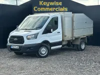 Used Ford Transit S 130 HP (95 kW) 2017 White Cabriolet