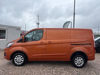 Used Ford Transit Custom Limited 130 HP (95 kW) 2020 Orange Van