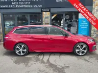 Used Peugeot 308 SW GT-line 130 HP (95 kW) 2018 Red Estate