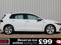 Used VW Golf VIII Style 128 HP (94 kW) 2021 White Hatchback