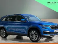 Used Skoda Kodiaq SE L Executive 150 HP (110 kW) 2023 Race blue metallic SUV