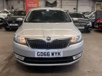 Used Skoda Rapid SE 90 HP (66 kW) 2017 Silver Hatchback