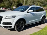 Used Audi Q7 S-line plus 2014 White SUV