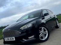 Used Ford Focus Titanium 125 HP (91 kW) 2016 Black Hatchback