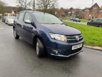 Used Dacia Sandero Lauréate 90 HP (66 kW) 2015 Blue Hatchback