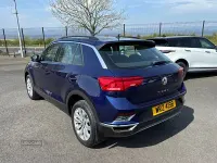 Used VW T-Roc SE 150 HP (110 kW) 2020 Blue SUV