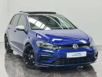 Used VW Golf VII R 300 HP (220 kW) 2019 Blue Hatchback