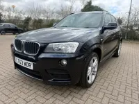 Begagnad BMW X3 M Sport 184 HK (135 kW) 2013 Svart SUV