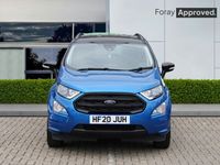Used Ford Ecosport ST-Line 123 HP (90 kW) 2020 Desert island blue SUV