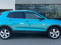 Used VW T-Cross SEL 110 HP (80 kW) 2021 Turquoise SUV