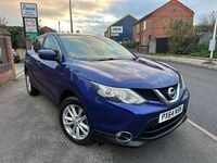 Used Nissan Qashqai Acenta Premium 2014 Blue SUV