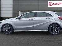 Used Mercedes A180 AMG line 109 HP (80 kW) 2018 Silver Hatchback
