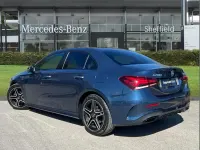 Usado Mercedes A200 AMG Line Premium Plus 147 HP (108 kW) 2022 Azul Sedan