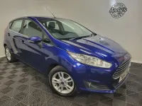 Used Ford Fiesta Zetec 2015 Blue Hatchback