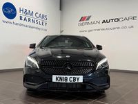 Used Mercedes CLA220 AMG line 177 HP (130 kW) 2018 Black Sedan