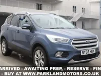 Used Ford Kuga Titanium 150 HP (110 kW) 2018 Blue SUV