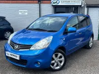 Used Nissan Note Tekna 110 HP (80 kW) 2011 Blue Hatchback