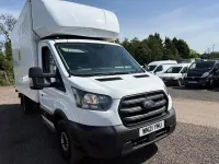 Used Ford Transit 130 HP (95 kW) 2021 White Van