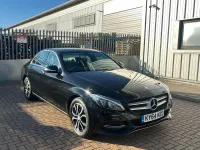 Used Mercedes C200 184 HP (135 kW) 2015 Black Sedan