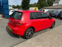 Used VW Golf VII S 105 HP (77 kW) 2015 Red Hatchback