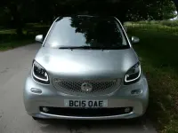 Used Smart ForTwo Coupé Premium 90 HP (66 kW) 2015 Silver Coupe