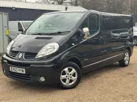 Used Renault Trafic 115 HP (84 kW) 2013 Black MPV