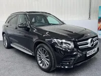 Used Mercedes GLC220 AMG Line Premium 170 HP (125 kW) 2018 Black SUV