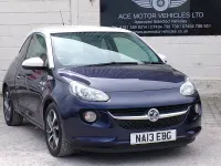 Used Vauxhall Adam Jam 70 HP (51 kW) 2013 Blue Hatchback