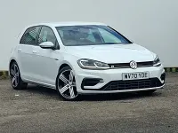 Used VW Golf VII R 300 HP (220 kW) 2020 White Hatchback