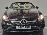 Used Mercedes SLC200 AMG line 184 HP (135 kW) 2017 Black Cabriolet