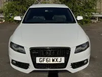 Begagnad Audi A4 S-Line 2011 Vit Kombi