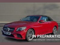 Used Mercedes C300 AMG Line Premium 258 HP (189 kW) 2018 Red Cabriolet