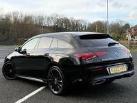 Used Mercedes CLA220 Shooting Brake AMG Line Premium Plus 2023 Black Estate
