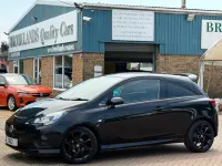 Used Vauxhall Corsa Edition 75 HP (55 kW) 2017 Black Hatchback