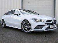 Used Mercedes CLA200 Shooting Brake AMG line 163 HP (119 kW) 2020 White Estate