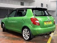 Used Skoda Fabia vRS 180 HP (132 kW) 2011 Green Hatchback