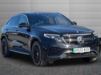 Used Mercedes EQC400 AMG Line Premium Plus 300 kW (408 HP) 2022 Obsidian black SUV