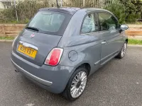 Used Fiat 500 69 HP (50 kW) 2015 Grey Hatchback