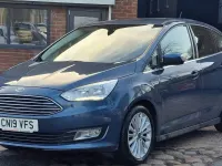 Used Ford C-MAX Titanium 120 HP (88 kW) 2019 Blue MPV