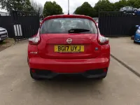 Used Nissan Juke Visia 94 HP (69 kW) 2017 Red SUV