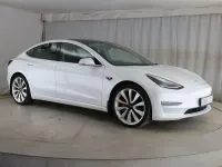 Used Tesla Model 3 Performance 82 kW (112 HP) 2019 White Sedan