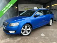 Used Skoda Octavia Elegance 184 HP (135 kW) 2014 Blue Hatchback