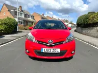 Used Toyota Yaris Multidrive S 99 HP (72 kW) 2012 Red Hatchback