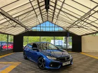 Used Honda Civic Sport 182 HP (133 kW) 2018 Blue Hatchback