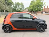 Used Smart ForFour 71 HP (52 kW) 2016 Black Hatchback