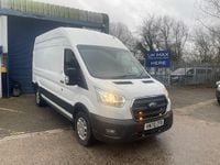 Used Ford Transit Trend 130 HP (95 kW) 2021 White Van