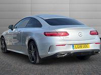 Used Mercedes E300 AMG Line Premium 245 HP (180 kW) 2018 Iridium silver Coupe