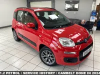 Begagnad Fiat Panda Lounge 69 HK (50 kW) 2019 Röd Halvkombi