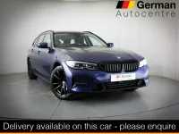 Used BMW 320 Sport Line 184 HP (135 kW) 2021 Blue Estate