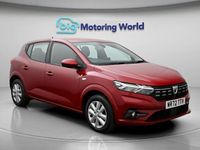 Used Dacia Sandero Comfort 91 HP (66 kW) 2022 Red Hatchback